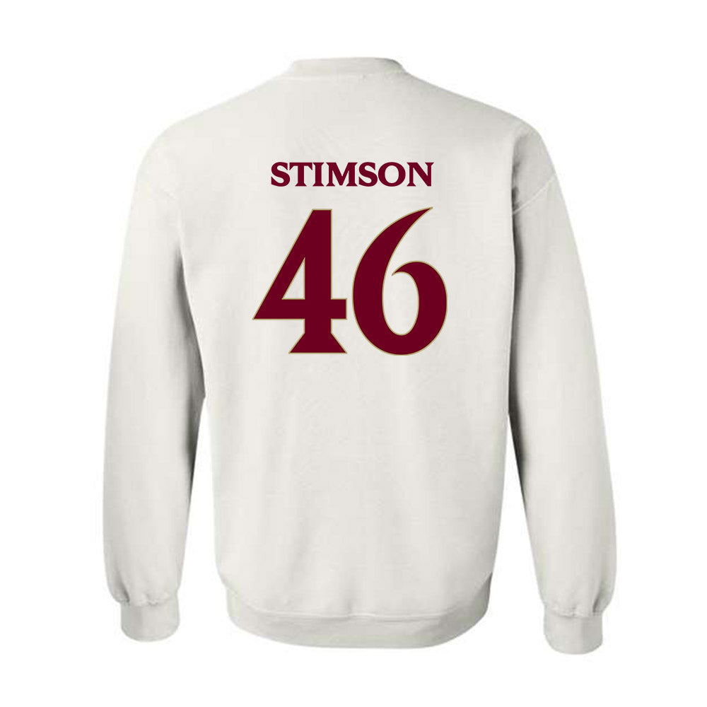 Elon - NCAA Football : Carter Stimson - Classic Fashion Shersey Crewneck Sweatshirt-1