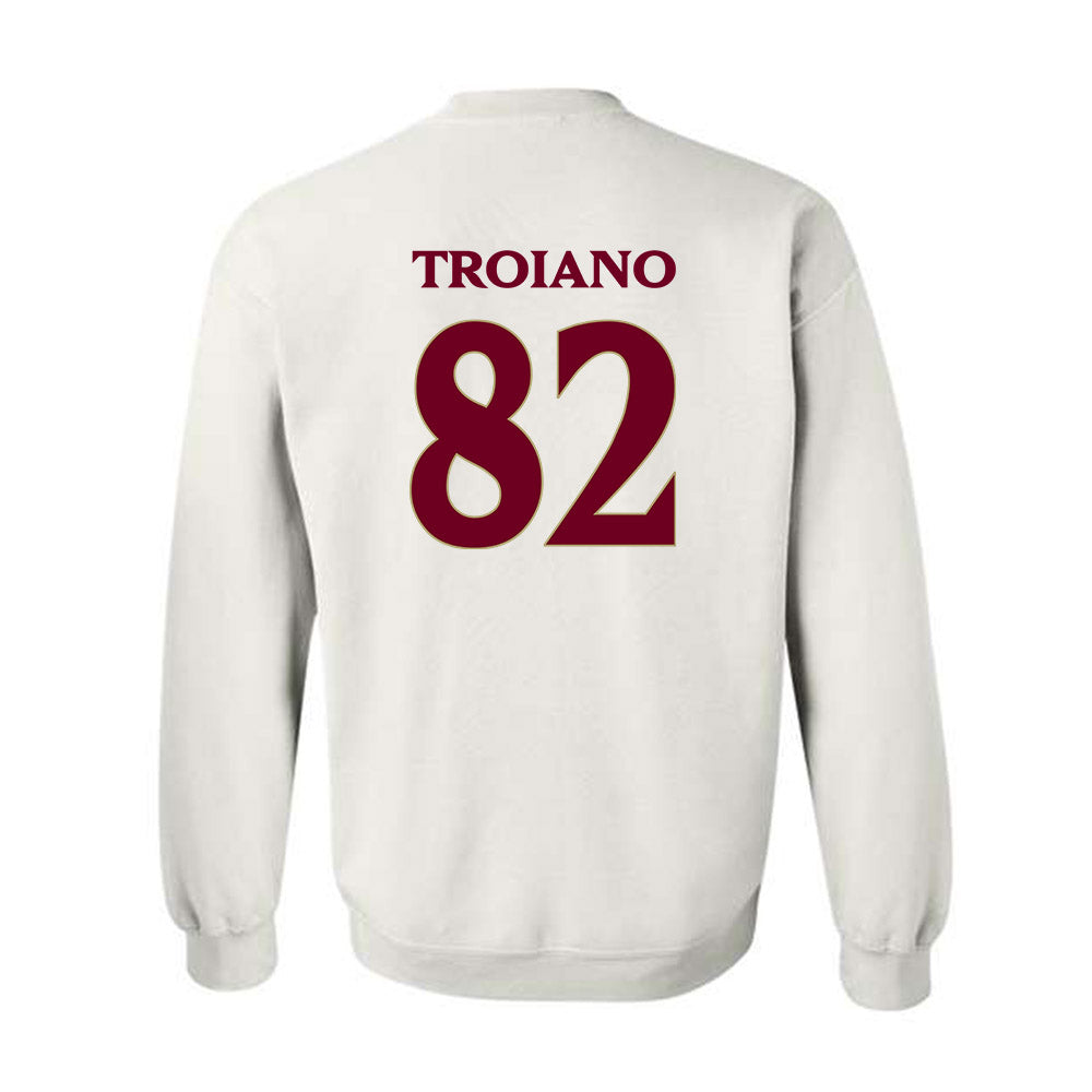 Elon - NCAA Football : Max Troiano - Classic Fashion Shersey Crewneck Sweatshirt-1
