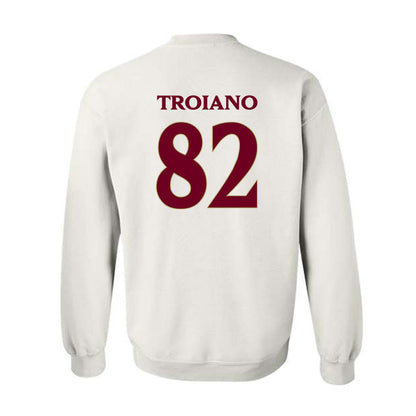 Elon - NCAA Football : Max Troiano - Classic Fashion Shersey Crewneck Sweatshirt-1