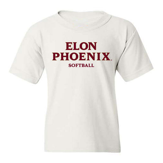 Elon - NCAA Softball : Meredith Wells - Classic Fashion Shersey Youth T-Shirt-0