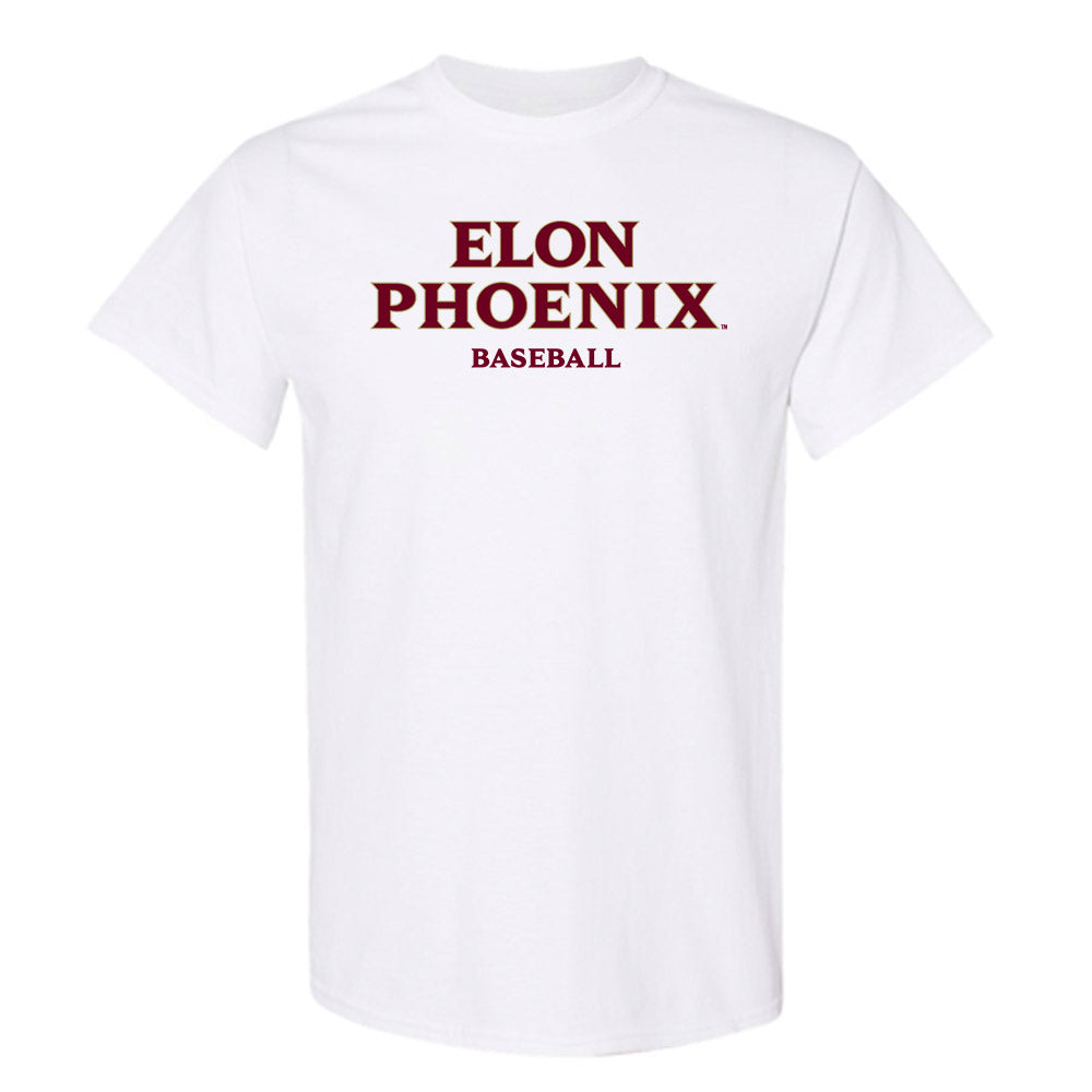 Elon - NCAA Baseball : Itai Spinoza - Classic Fashion Shersey T-Shirt-0