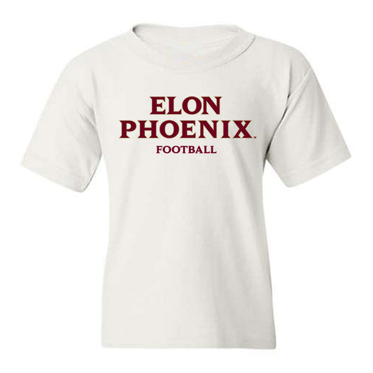 Elon - NCAA Football : Tony Hart - Classic Fashion Shersey Youth T-Shirt-0