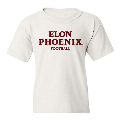 Elon - NCAA Football : Evan Safreed Safreed - Classic Fashion Shersey Youth T-Shirt-0