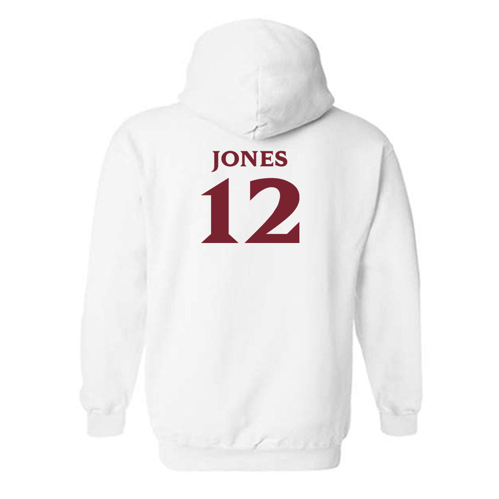 Elon - NCAA Football : Eric Jones - Classic Fashion Shersey Hooded Sweatshirt-1