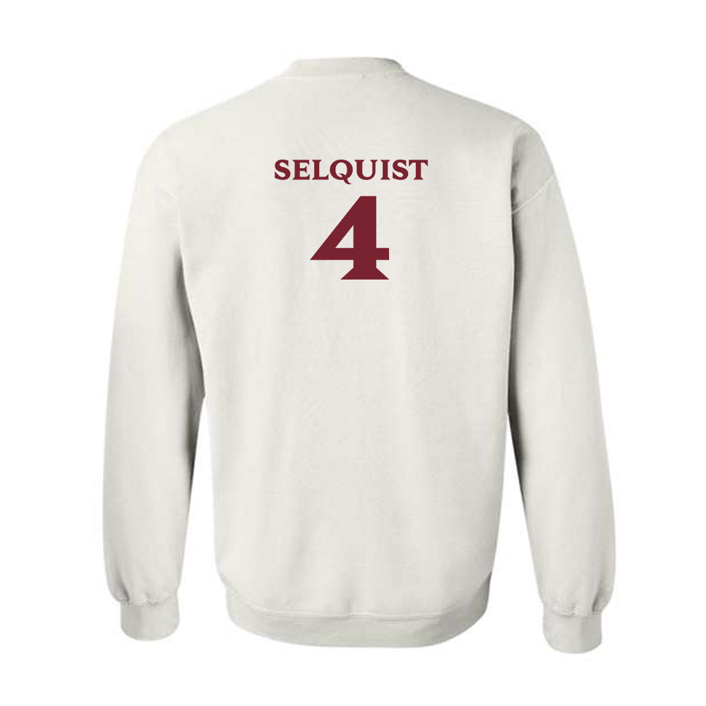 Elon - NCAA Women's Lacrosse : Kiley Selquist - Classic Fashion Shersey Crewneck Sweatshirt-1