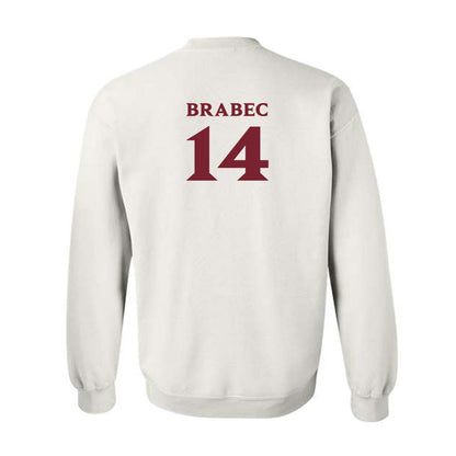 Elon - NCAA Men's Basketball : Alex Brabec - Classic Fashion Shersey Crewneck Sweatshirt-1