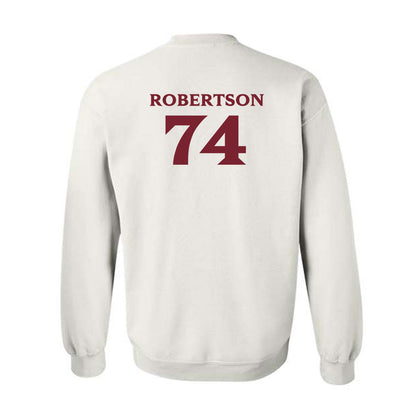 Elon - NCAA Football : Webb Robertson - Classic Fashion Shersey Crewneck Sweatshirt-1