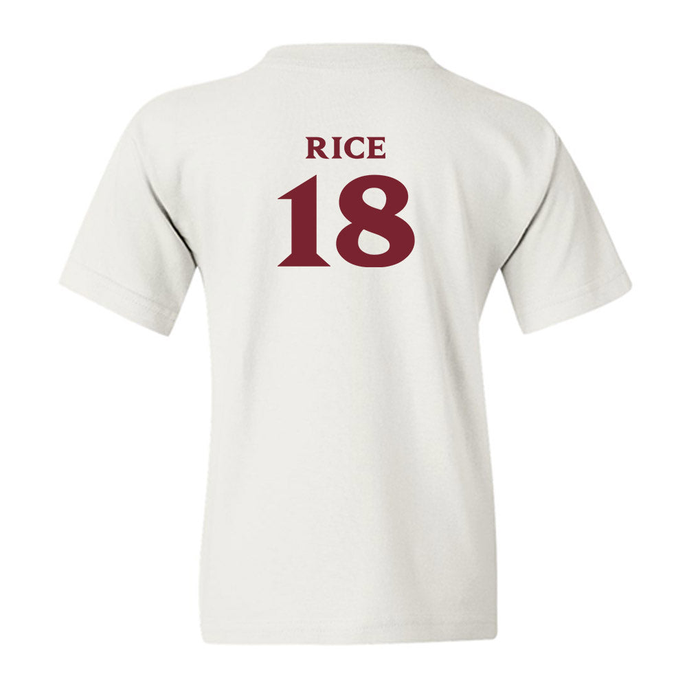 Elon - NCAA Women's Volleyball : April Rice - Classic Fashion Shersey Youth T-Shirt-1
