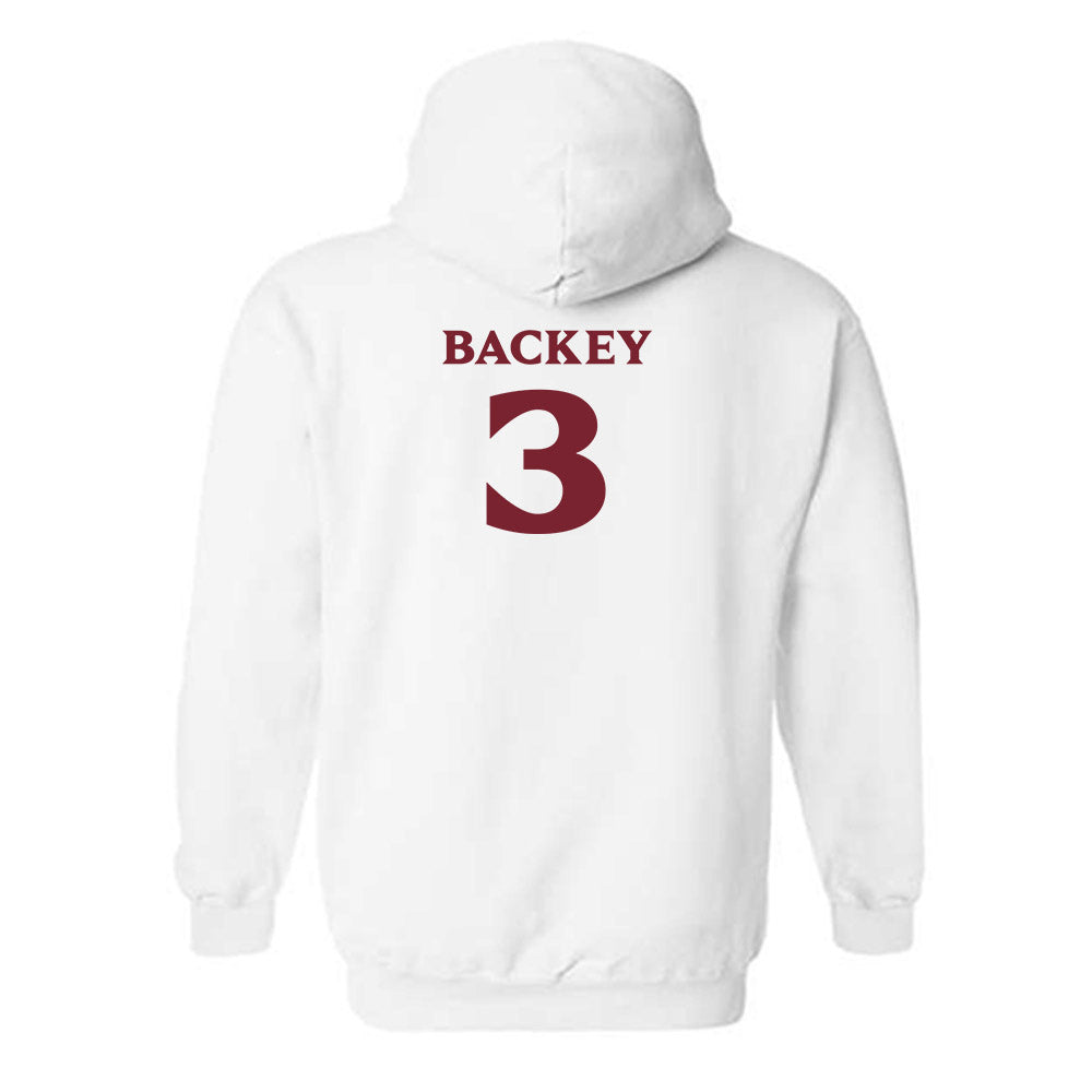 Elon - NCAA Football : Landyn Backey - Classic Fashion Shersey Hooded Sweatshirt-1