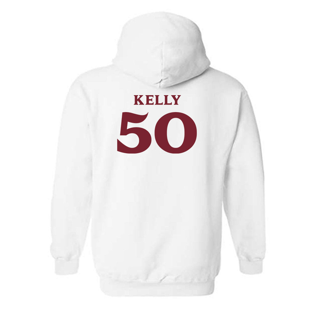 Elon - NCAA Football : Nhycer Kelly - Classic Fashion Shersey Hooded Sweatshirt-1