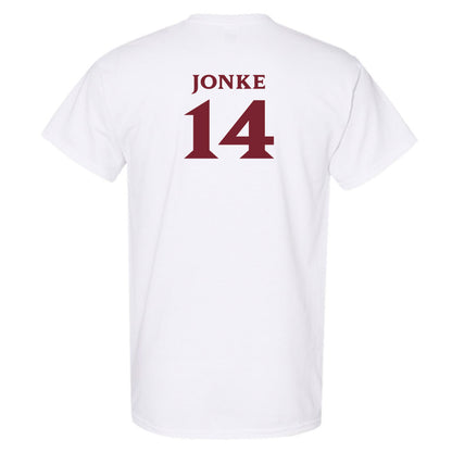 Elon - NCAA Men's Soccer : Weston Jonke - Classic Fashion Shersey T-Shirt-1