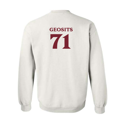 Elon - NCAA Football : Frank Geosits - Classic Fashion Shersey Crewneck Sweatshirt-1