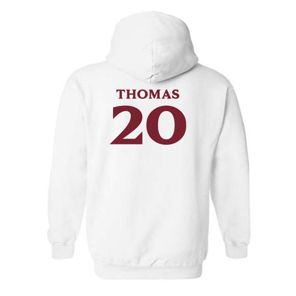 Elon - NCAA Football : TJ Thomas - Classic Fashion Shersey Hooded Sweatshirt