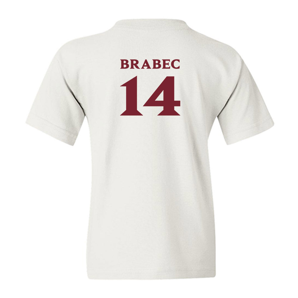 Elon - NCAA Men's Basketball : Alex Brabec - Classic Fashion Shersey Youth T-Shirt-1