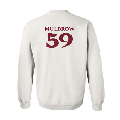 Elon - NCAA Football : Michael Muldrow - Classic Fashion Shersey Crewneck Sweatshirt-1