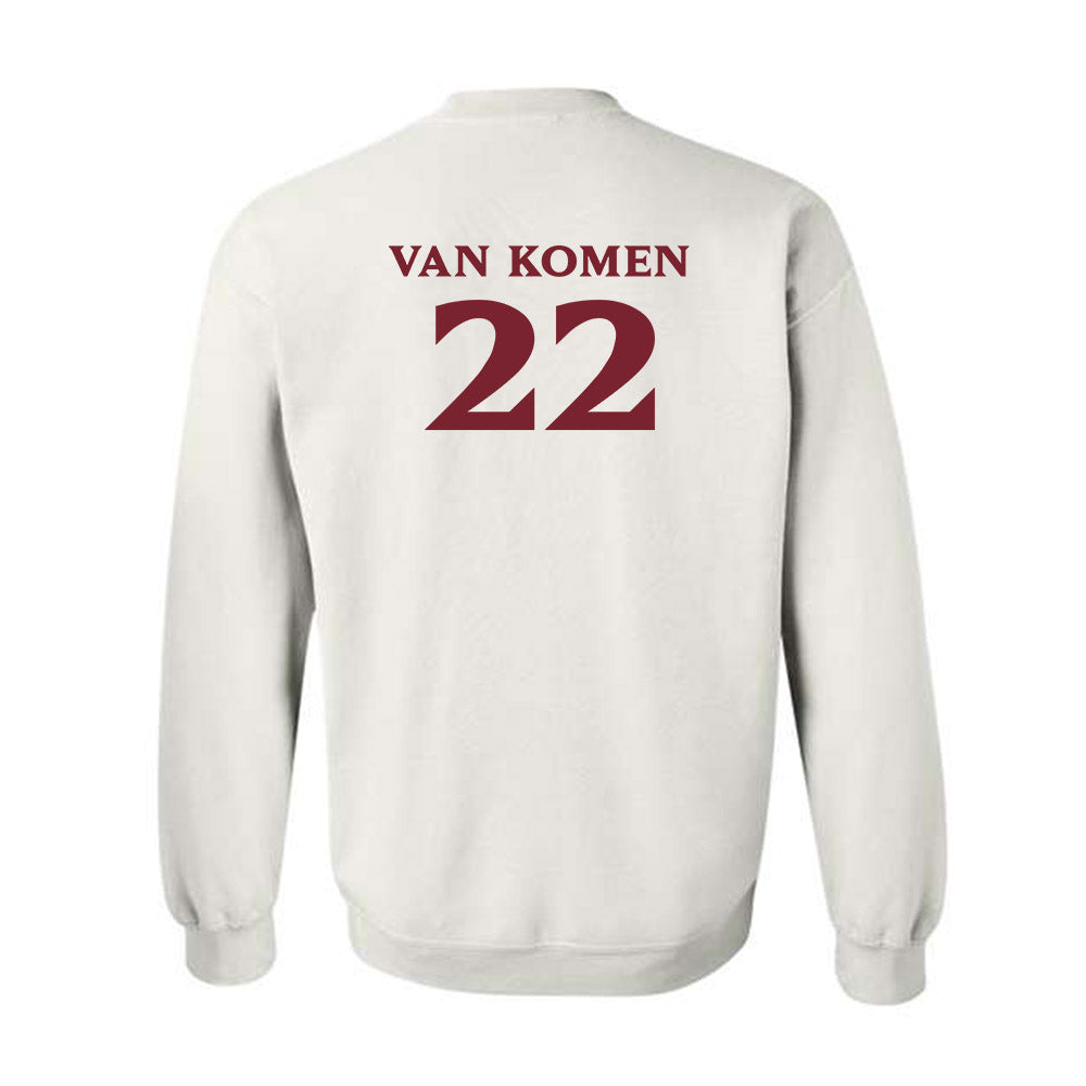 Elon - NCAA Men's Basketball : Matthew Van Komen - Classic Fashion Shersey Crewneck Sweatshirt