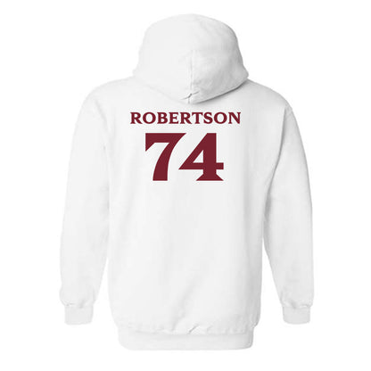 Elon - NCAA Football : Webb Robertson - Classic Fashion Shersey Hooded Sweatshirt-1