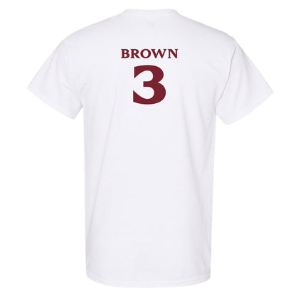 Elon - NCAA Football : Kahmari Brown - Classic Fashion Shersey T-Shirt-1