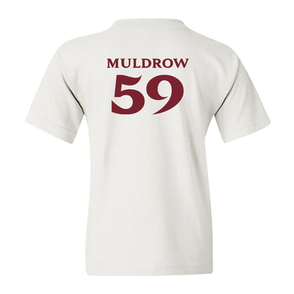 Elon - NCAA Football : Michael Muldrow - Classic Fashion Shersey Youth T-Shirt-1