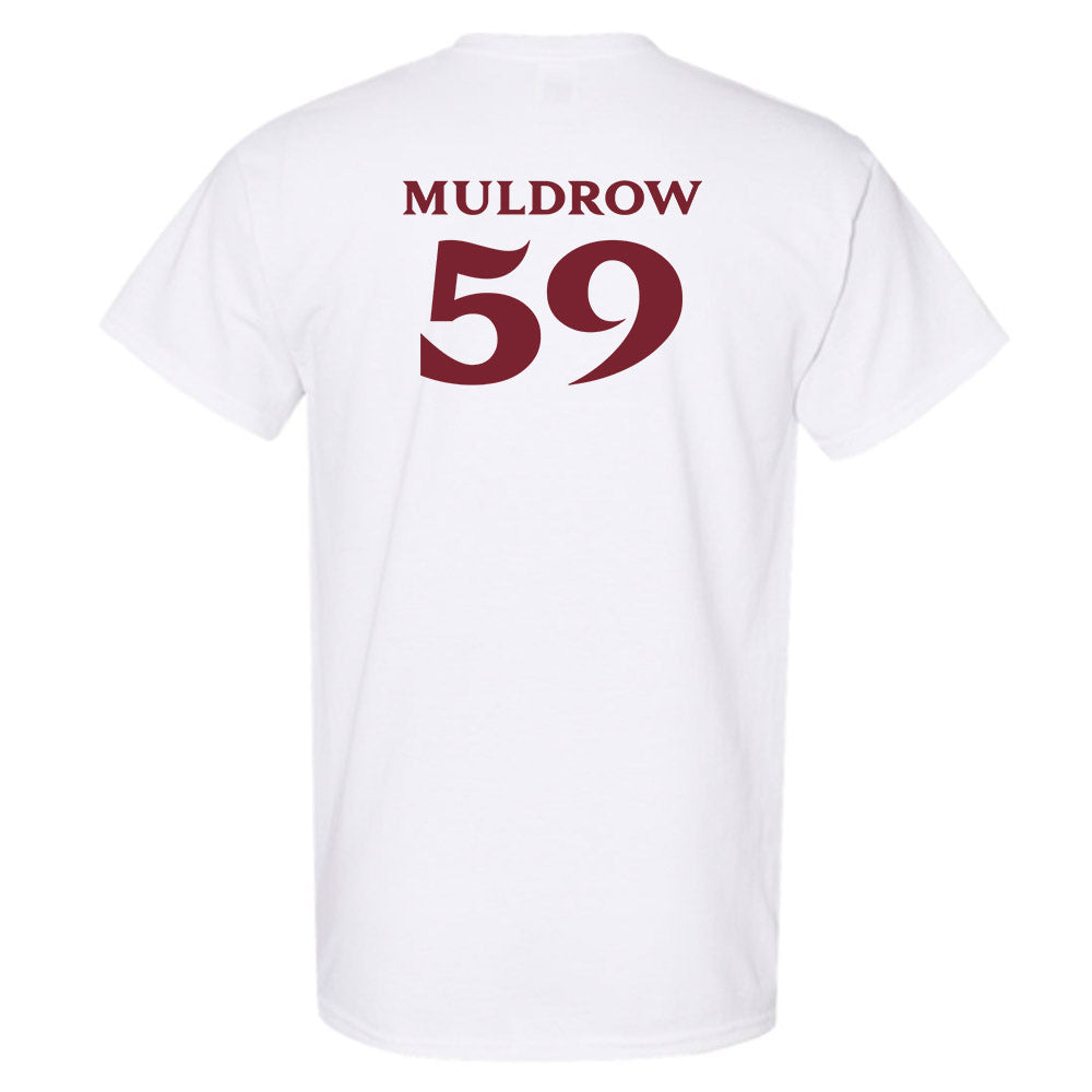 Elon - NCAA Football : Michael Muldrow - Classic Fashion Shersey T-Shirt-1