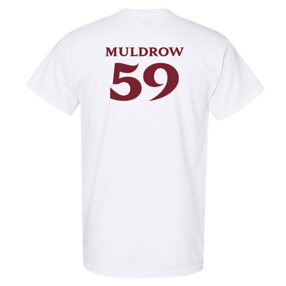 Elon - NCAA Football : Michael Muldrow - Classic Fashion Shersey T-Shirt-1