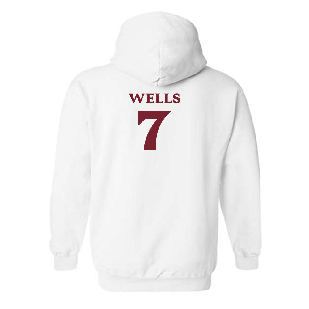 Elon - NCAA Softball : Meredith Wells - Classic Fashion Shersey Hooded Sweatshirt-1