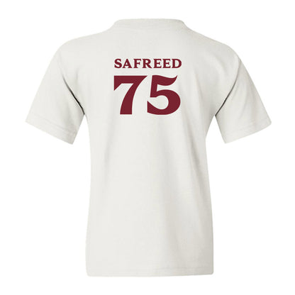 Elon - NCAA Football : Evan Safreed Safreed - Classic Fashion Shersey Youth T-Shirt-1