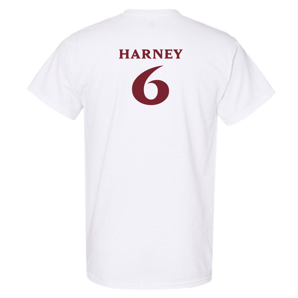 Elon - NCAA Football : Tyquan Harney - Classic Fashion Shersey T-Shirt-1