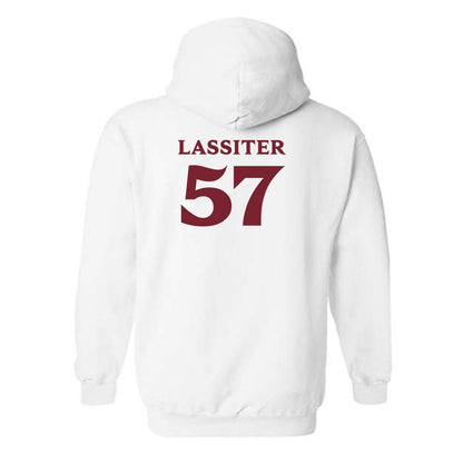 Elon - NCAA Football : Demari Lassiter - Classic Fashion Shersey Hooded Sweatshirt-1