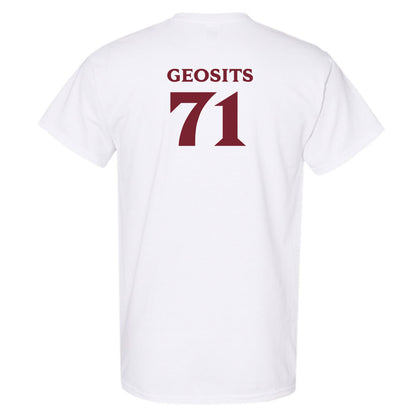 Elon - NCAA Football : Frank Geosits - Classic Fashion Shersey T-Shirt-1