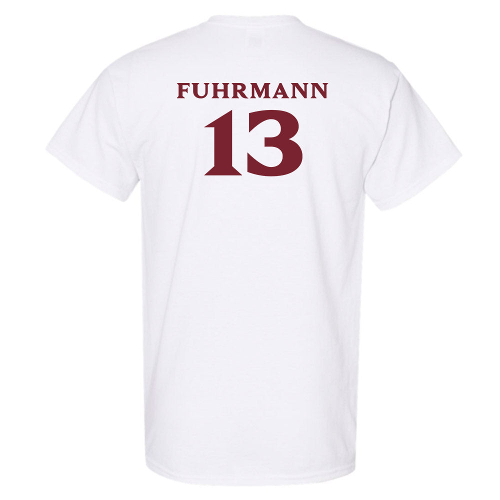Elon - NCAA Football : Isaiah Fuhrmann - Classic Fashion Shersey T-Shirt-1