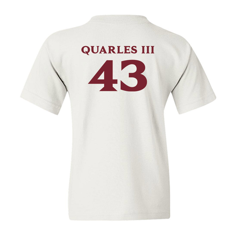 Elon - NCAA Football : Douglas Quarles III - Classic Fashion Shersey Youth T-Shirt-1
