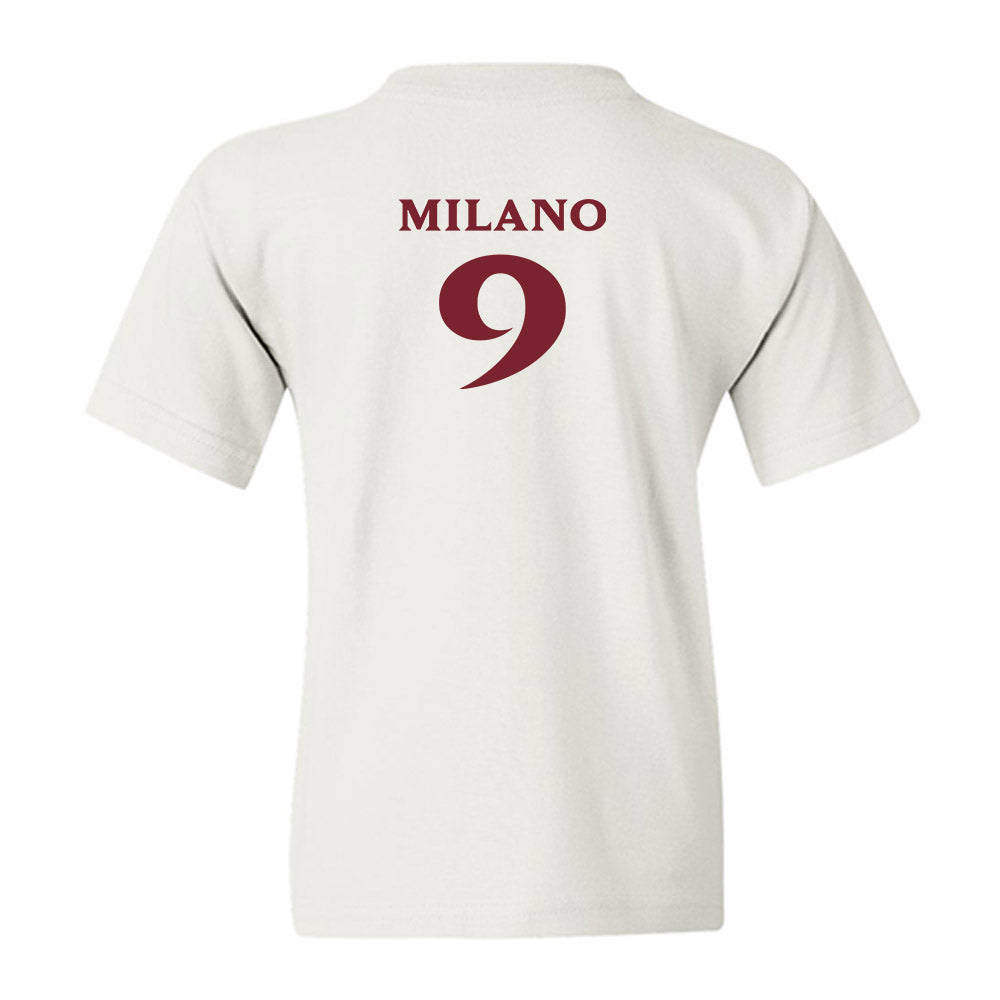 Elon - NCAA Women's Soccer : Gia Milano - Classic Fashion Shersey Youth T-Shirt-1