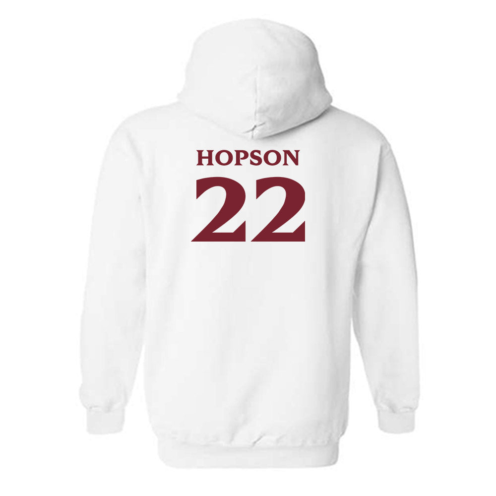 Elon - NCAA Women's Lacrosse : Cierra Hopson - Classic Fashion Shersey Hooded Sweatshirt-1