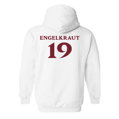 Elon - NCAA Women's Lacrosse : Maddie Engelkraut - Classic Fashion Shersey Hooded Sweatshirt-1