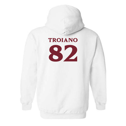 Elon - NCAA Football : Max Troiano - Classic Fashion Shersey Hooded Sweatshirt-1