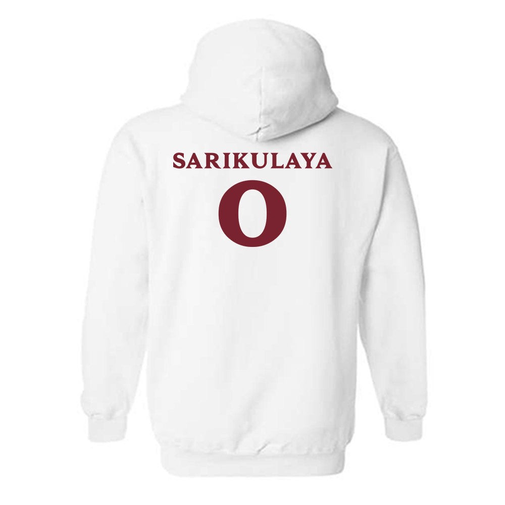 Elon - NCAA Women's Tennis : Helen Sarikulaya - Classic Fashion Shersey Hooded Sweatshirt-1