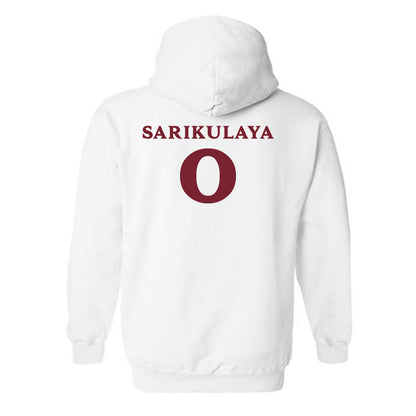 Elon - NCAA Women's Tennis : Helen Sarikulaya - Classic Fashion Shersey Hooded Sweatshirt-1