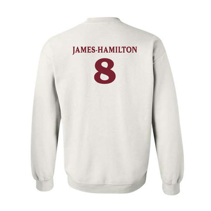 Elon - NCAA Football : Darren James-Hamilton - Classic Fashion Shersey Crewneck Sweatshirt-1