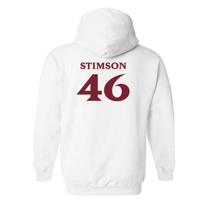 Elon - NCAA Football : Carter Stimson - Classic Fashion Shersey Hooded Sweatshirt-1