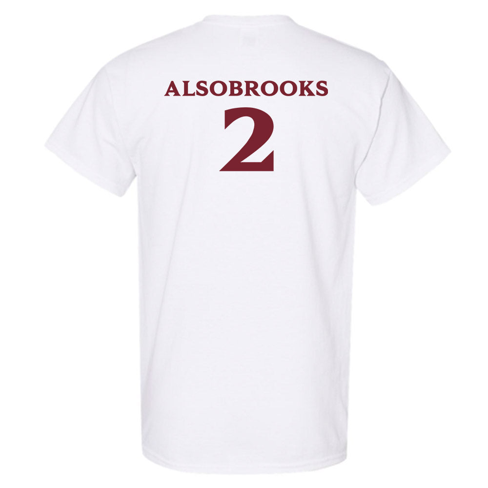 Elon - NCAA Football : Senquavious Alsobrooks - Classic Fashion Shersey T-Shirt-1