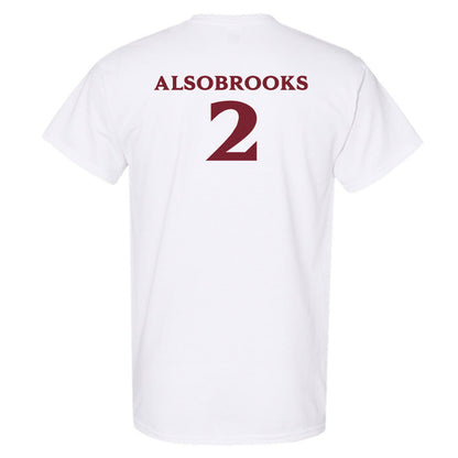 Elon - NCAA Football : Senquavious Alsobrooks - Classic Fashion Shersey T-Shirt-1