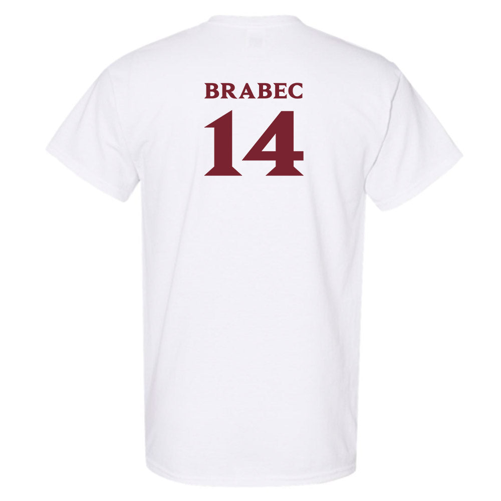 Elon - NCAA Men's Basketball : Alex Brabec - Classic Fashion Shersey T-Shirt-1