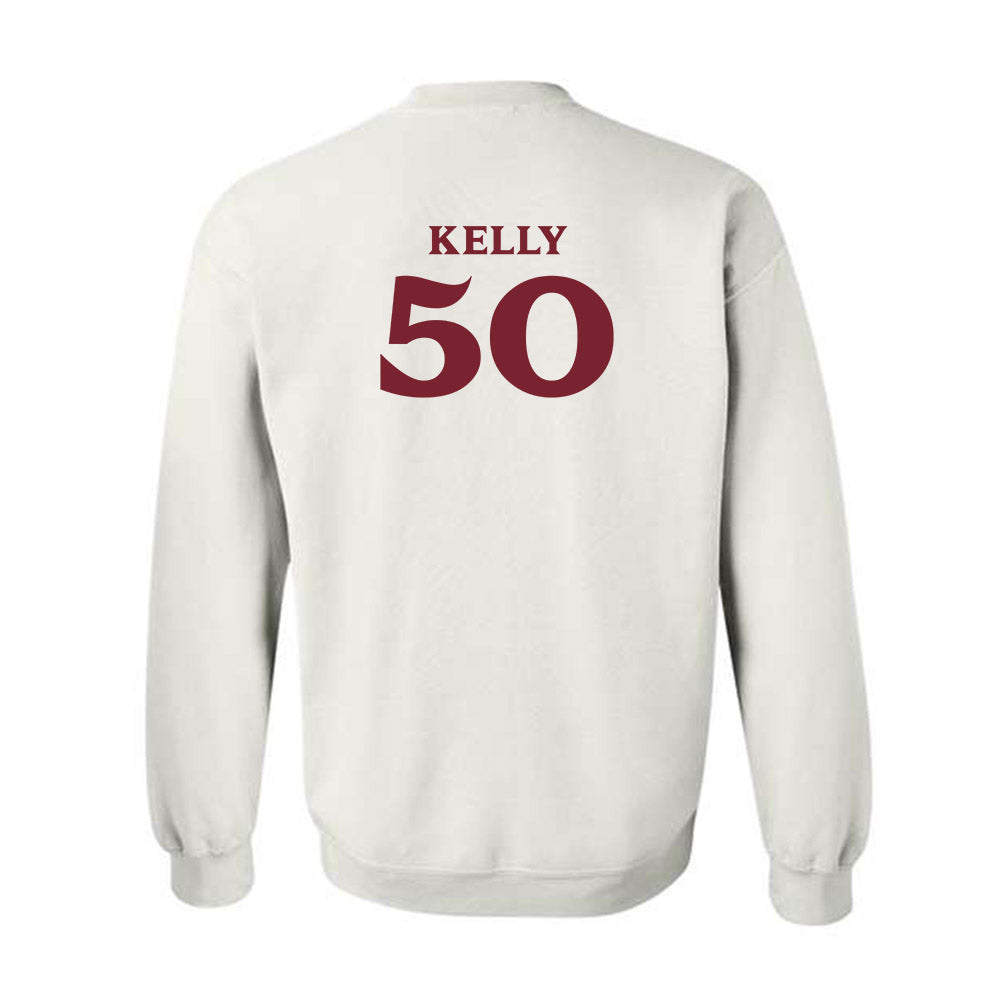 Elon - NCAA Football : Nhycer Kelly - Classic Fashion Shersey Crewneck Sweatshirt-1