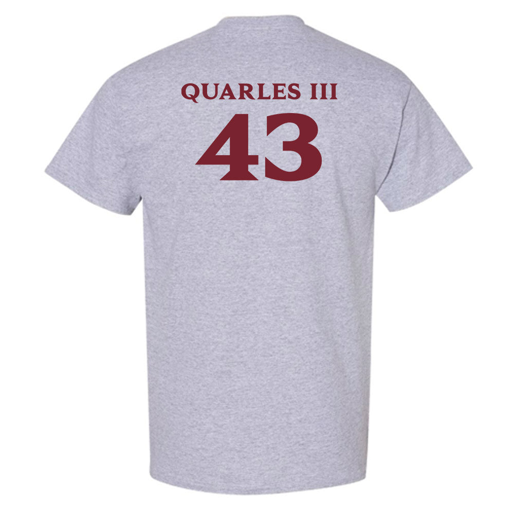 Elon - NCAA Football : Douglas Quarles III - Classic Fashion Shersey T-Shirt-1