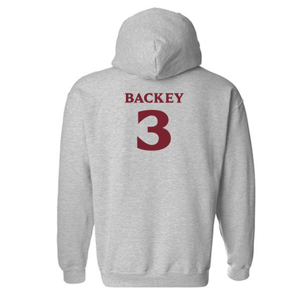 Elon - NCAA Football : Landyn Backey - Classic Fashion Shersey Hooded Sweatshirt-1