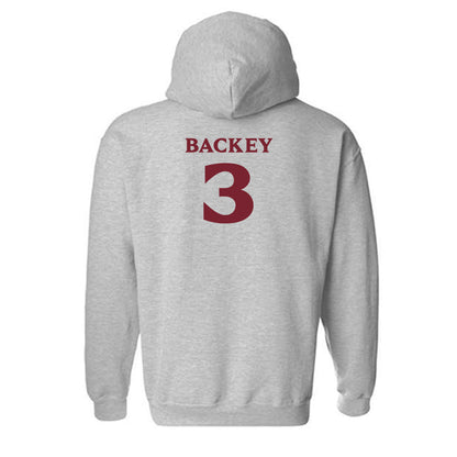 Elon - NCAA Football : Landyn Backey - Classic Fashion Shersey Hooded Sweatshirt-1