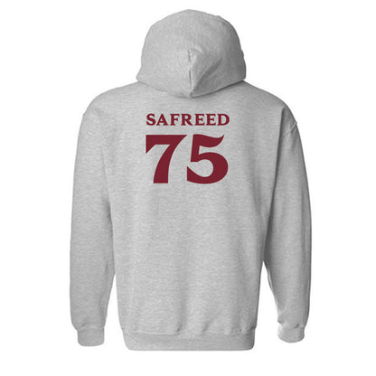 Elon - NCAA Football : Evan Safreed Safreed - Classic Fashion Shersey Hooded Sweatshirt-1