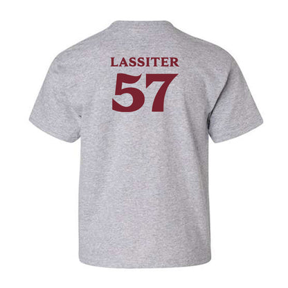 Elon - NCAA Football : Demari Lassiter - Classic Fashion Shersey Youth T-Shirt-1