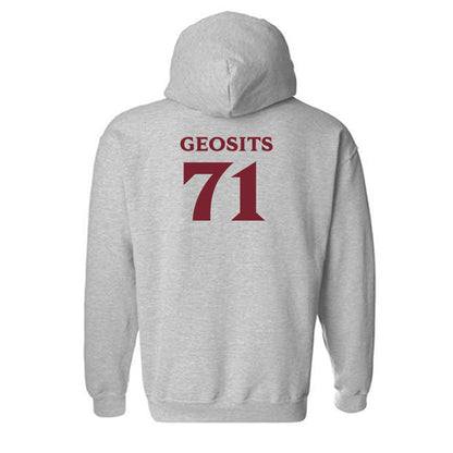 Elon - NCAA Football : Frank Geosits - Classic Fashion Shersey Hooded Sweatshirt-1